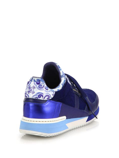 dolce gabbana sneakers bright blue high top|dolce gabbana lemon sneakers.